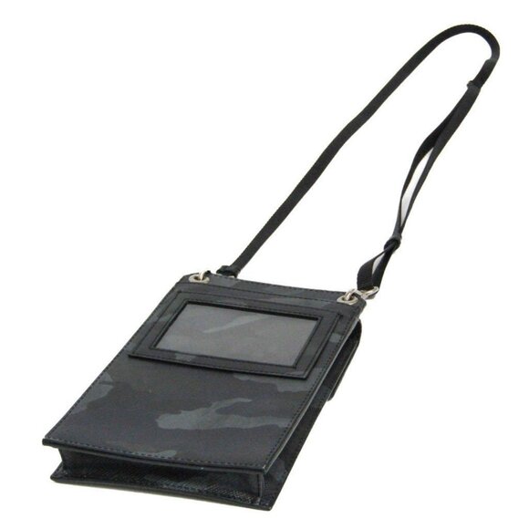 PRADA Black Leather Saffiano Shoulder Bag - Picture 2 of 14